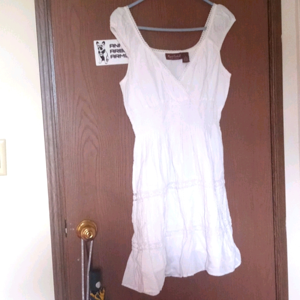White dress